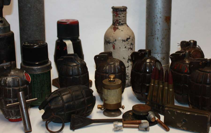 GRENADES AND ORDNANCE  ITEMS
