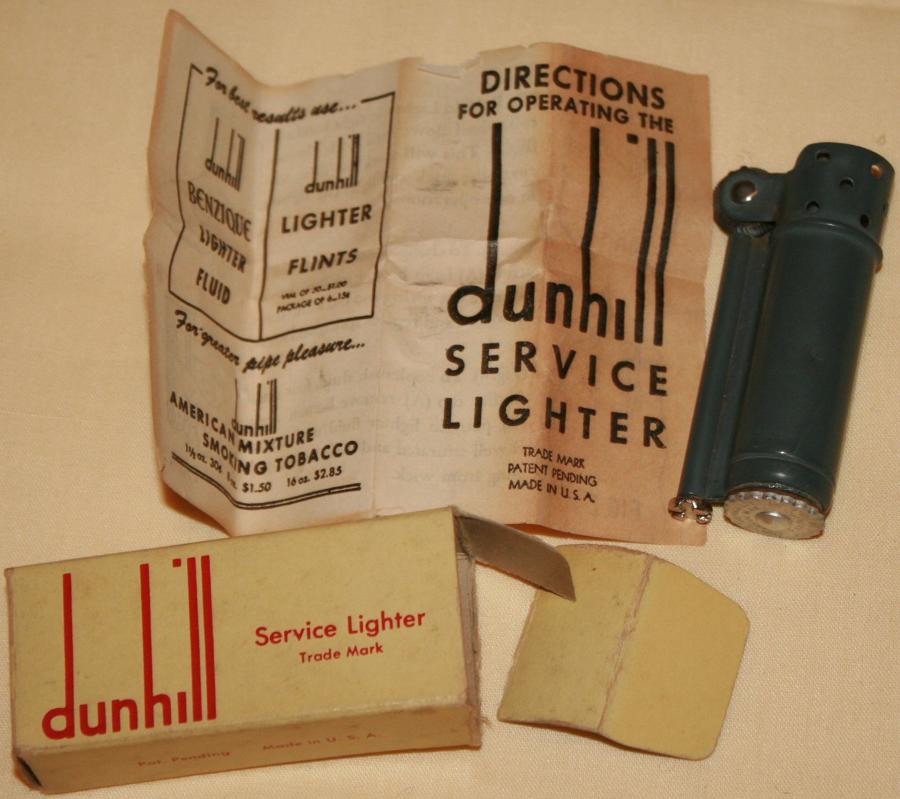 A WWII PERIOD DUNHILL SERVICE LIGHTER
