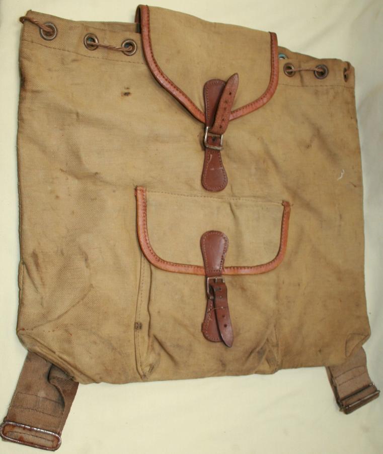 A WWII ATS RUCK SACK