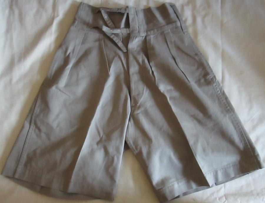 A PAIR OF 1941 DATED KD SHORTS
