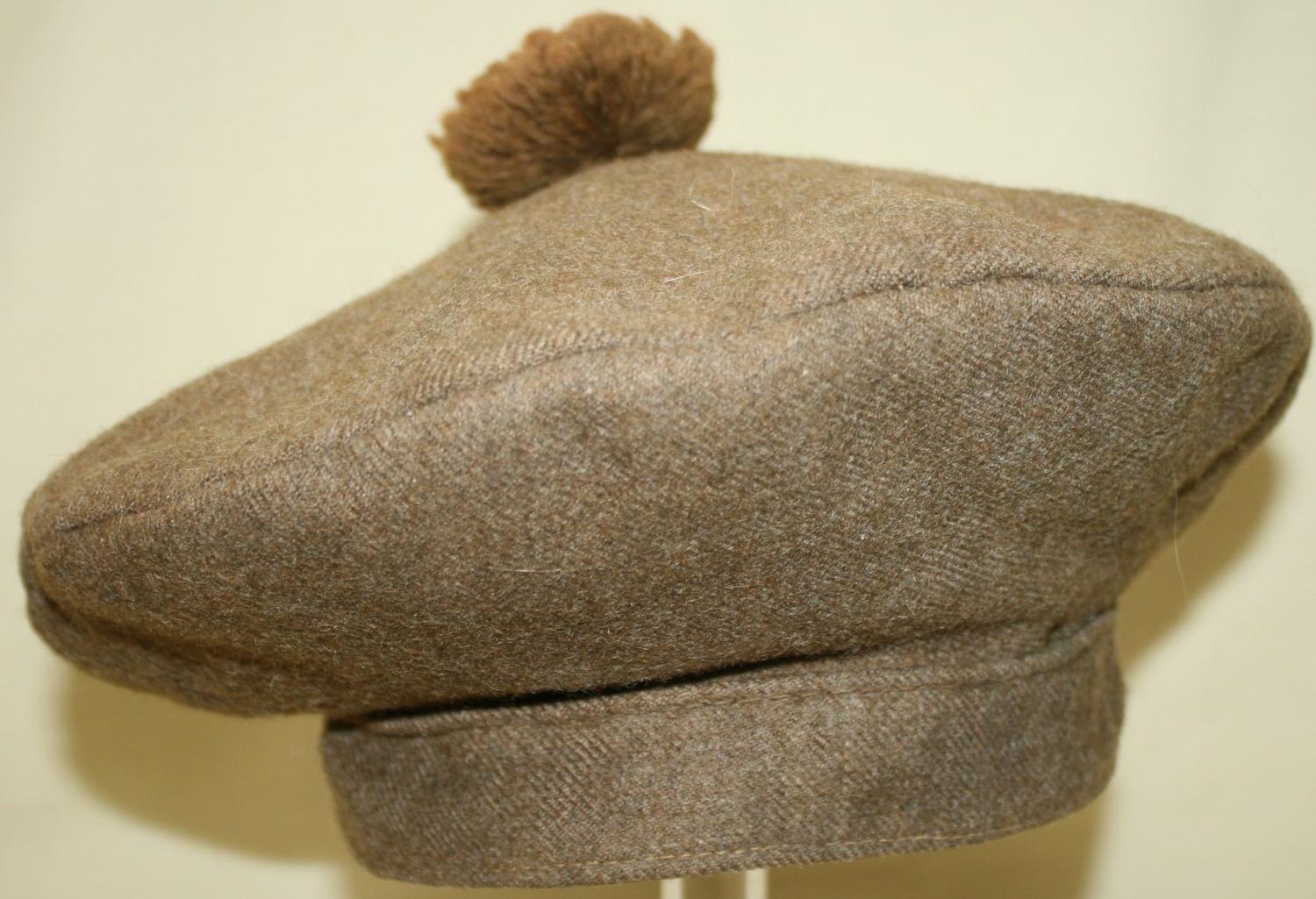 A CANADIAN WWII PERIOD BALMORAL BONNET