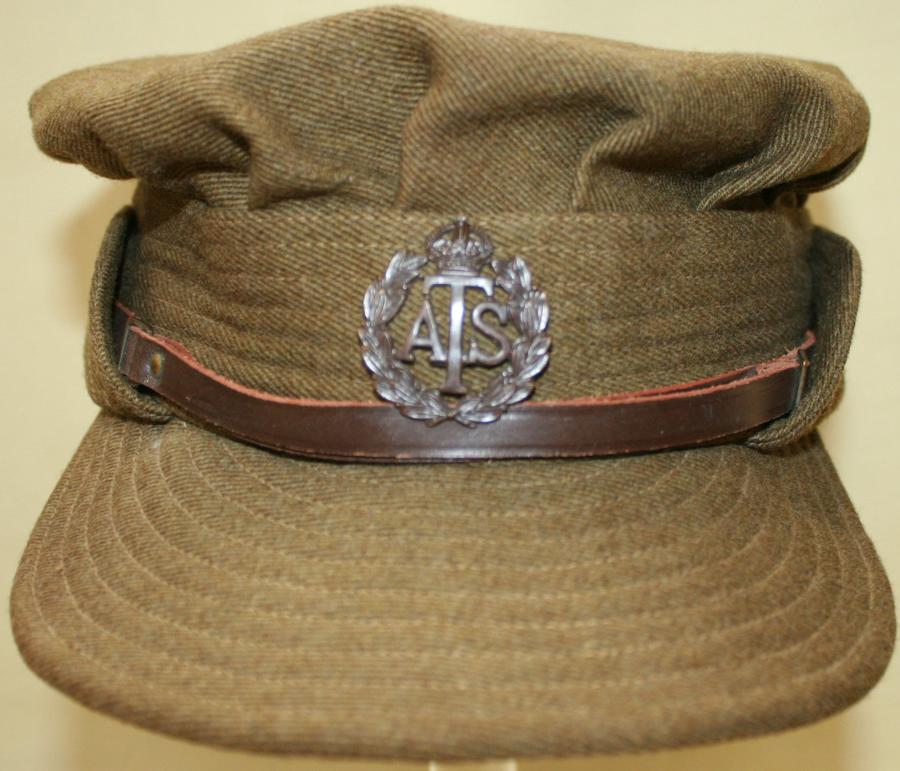 A WWII PERIOD ATS OFFICERS CAP