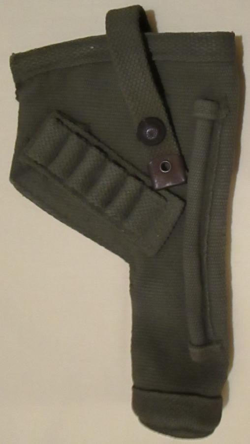 A BLANCOED WWII TANKS HOLSTER ( ATTRIBUTED )