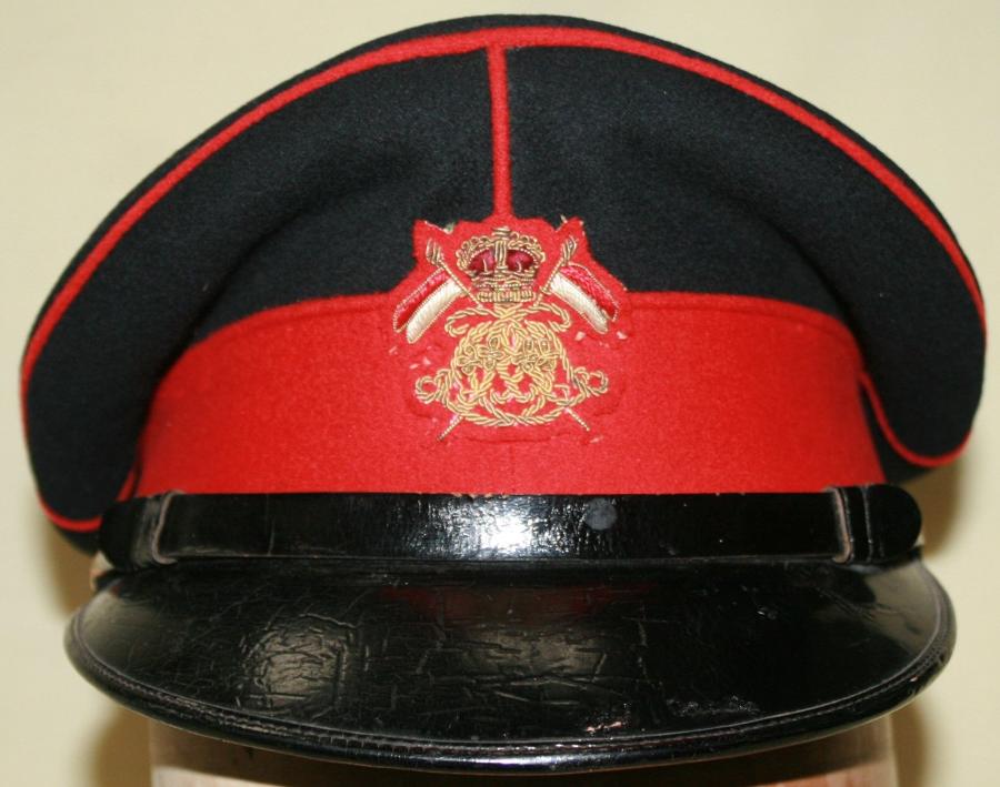 A POST 1953 QUEENS OWN LANCERS OFFICERS CAP