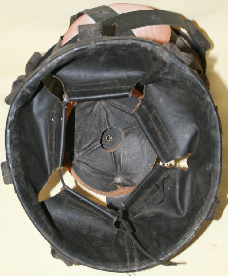 A MINT 1938 DATED HELMET LINER SIZE 7 EXAMPLE