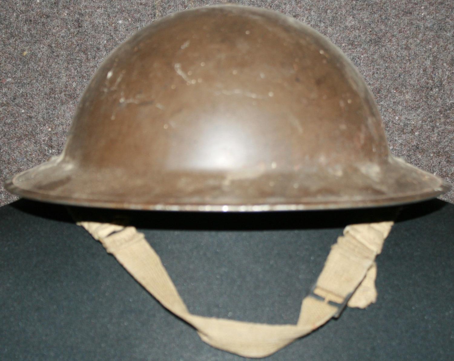 A 1939 DATED BMB MADE TOMMY HELMET ( HS MKII )