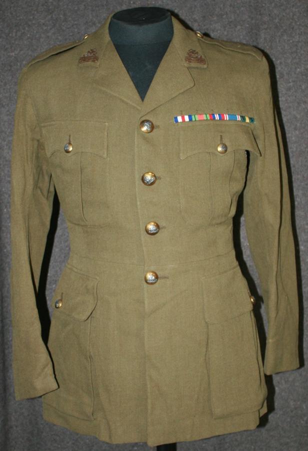 A NAMED 1939 DATED OFFICERS SERVICE DRESS TUNIC