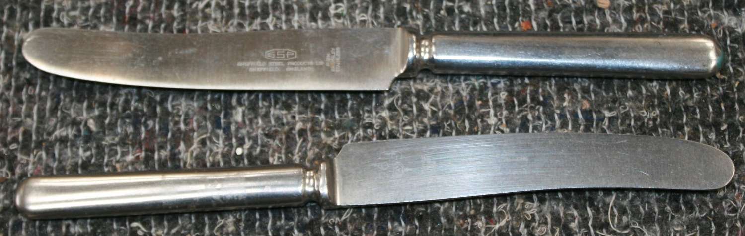 WWII PATTERN EATING KNIFES