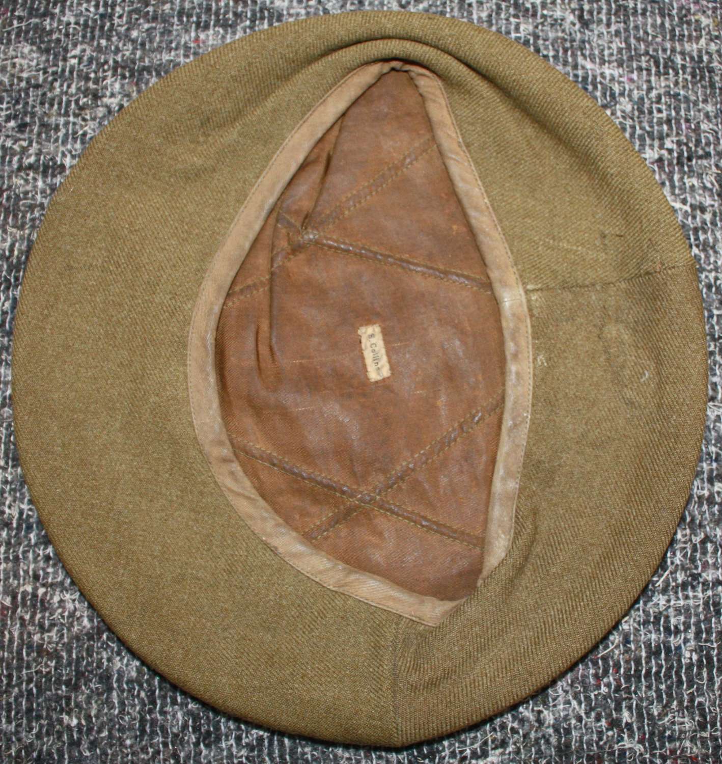A PRIVATE PURCHASE WWII OFFICERS STYLE BERET