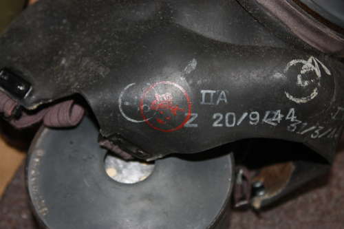 A GOOD WWII BRITISH MADE GAS MASK LIGHT POST WAR USE