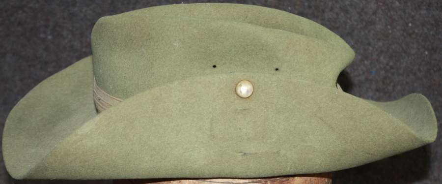 A WWII PERIOD SLOUCH HAT