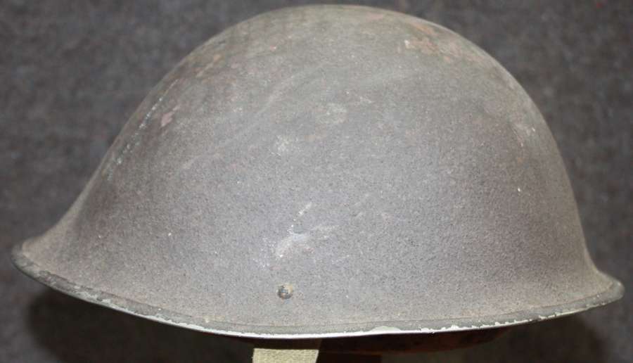 A LATE WAR 1945 DATED TURTLE HELMET