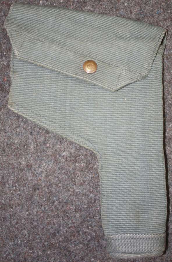 A POST WWII RAF 37 PATTERN PISTOL HOLSTER 1951 DATED