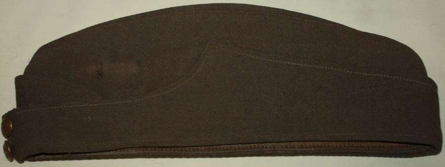 A GOOD OTHER RANKS ( WARRANT OFFICERS ) PRIVATE PURCHASE RFC SIDE CAP