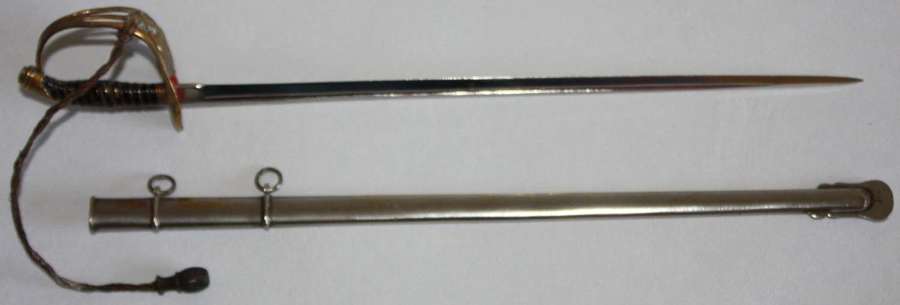 A GOOD WWI PERIOD GERMAN ( PRUSSIAN STATE  ) MINITURE OFFICERS SWORD