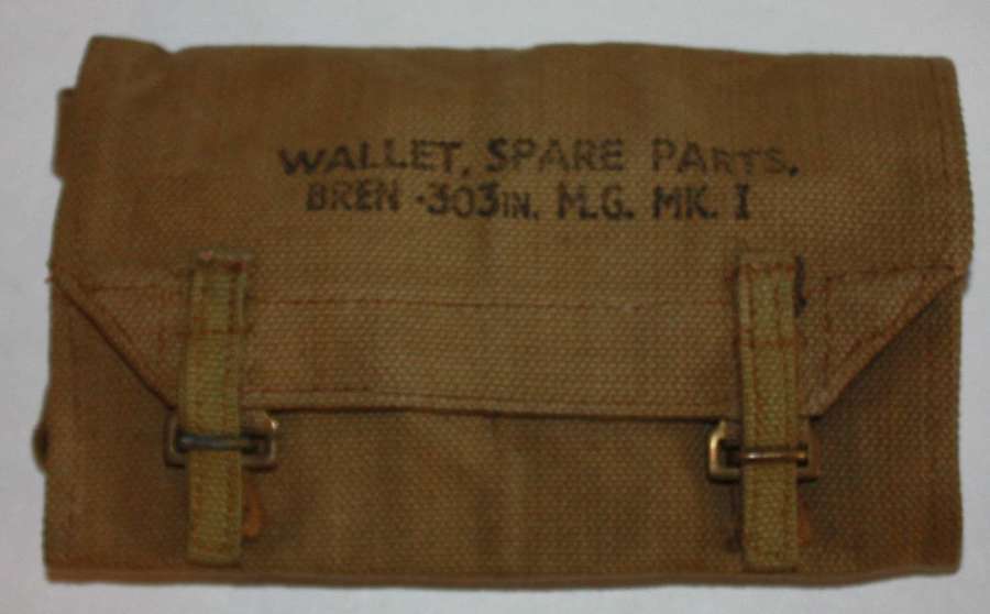A MINT 1945 DATED BREN SPARE PARTS / CLEANING KIT WALLET