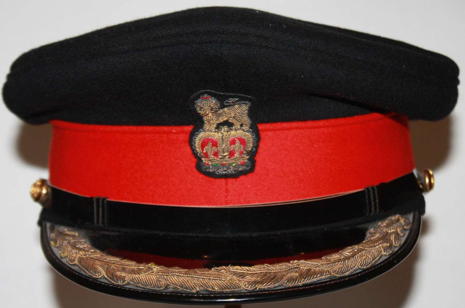 A BRIGADIERS COLOURED FIELD SERVICE CAP POST 1953