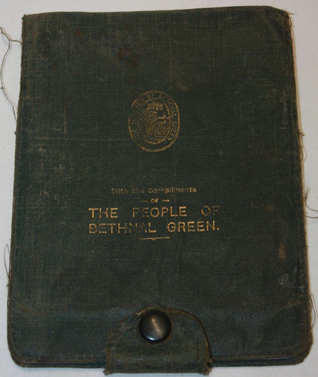 THE PEOPLE OF BETHNAL GREEN  WAR HOSPITAL WALLET