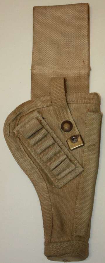 A WWII CANADIAN CONVERTED TANK CREW HOLSTER