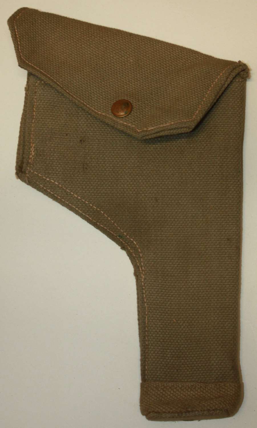 A WWII INDIAN MADE 37 PATTERN PISTOL HOLSTER 1942 DATED