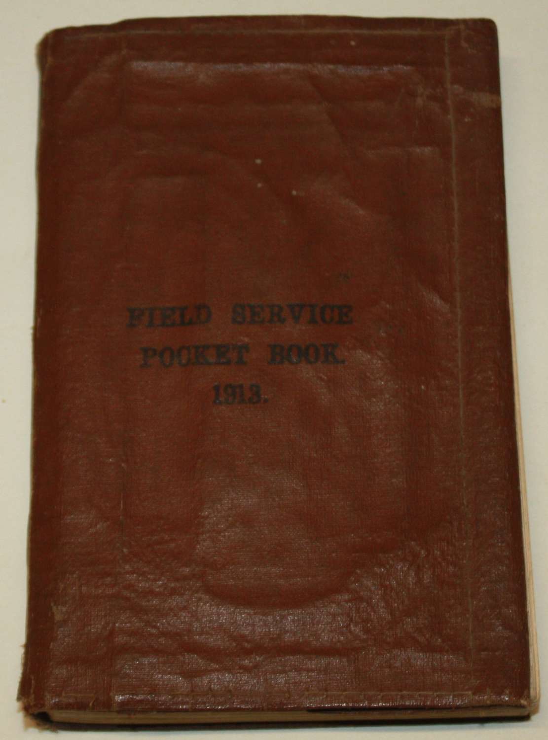 A WWI 1913 / 14 FIELD SERVICE POCKET BOOK