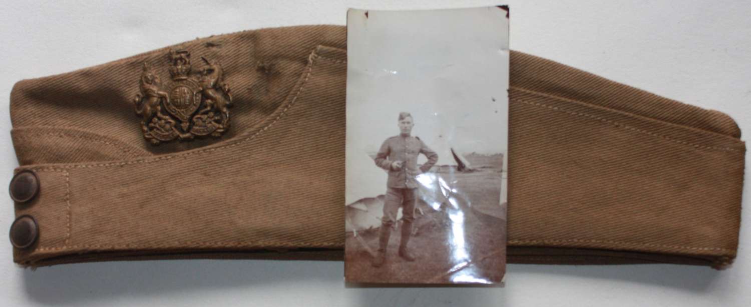 A good Victorian Boer war other ranks kharkee side cap