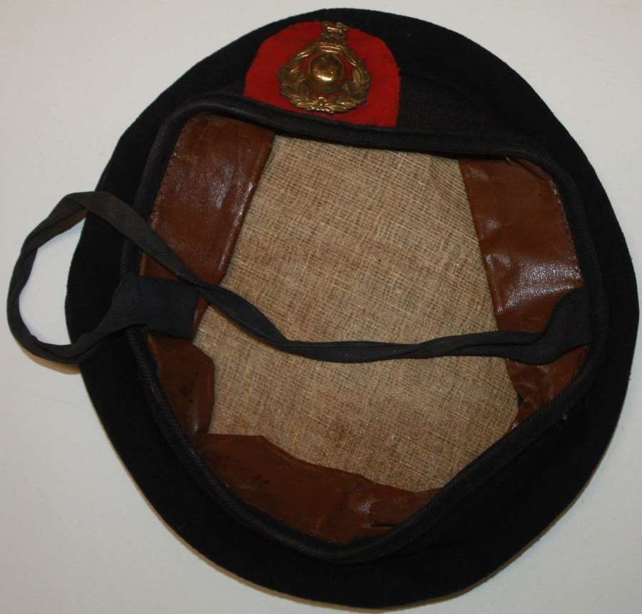 A GODO WWII WRN'S CAP  ISSUED TO A LADY ATTCHED TO THE ROYAL MARINES