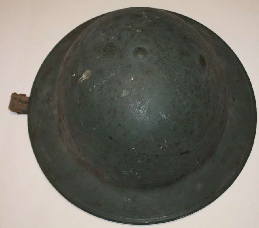 A WWII HOME GUARD HELMET