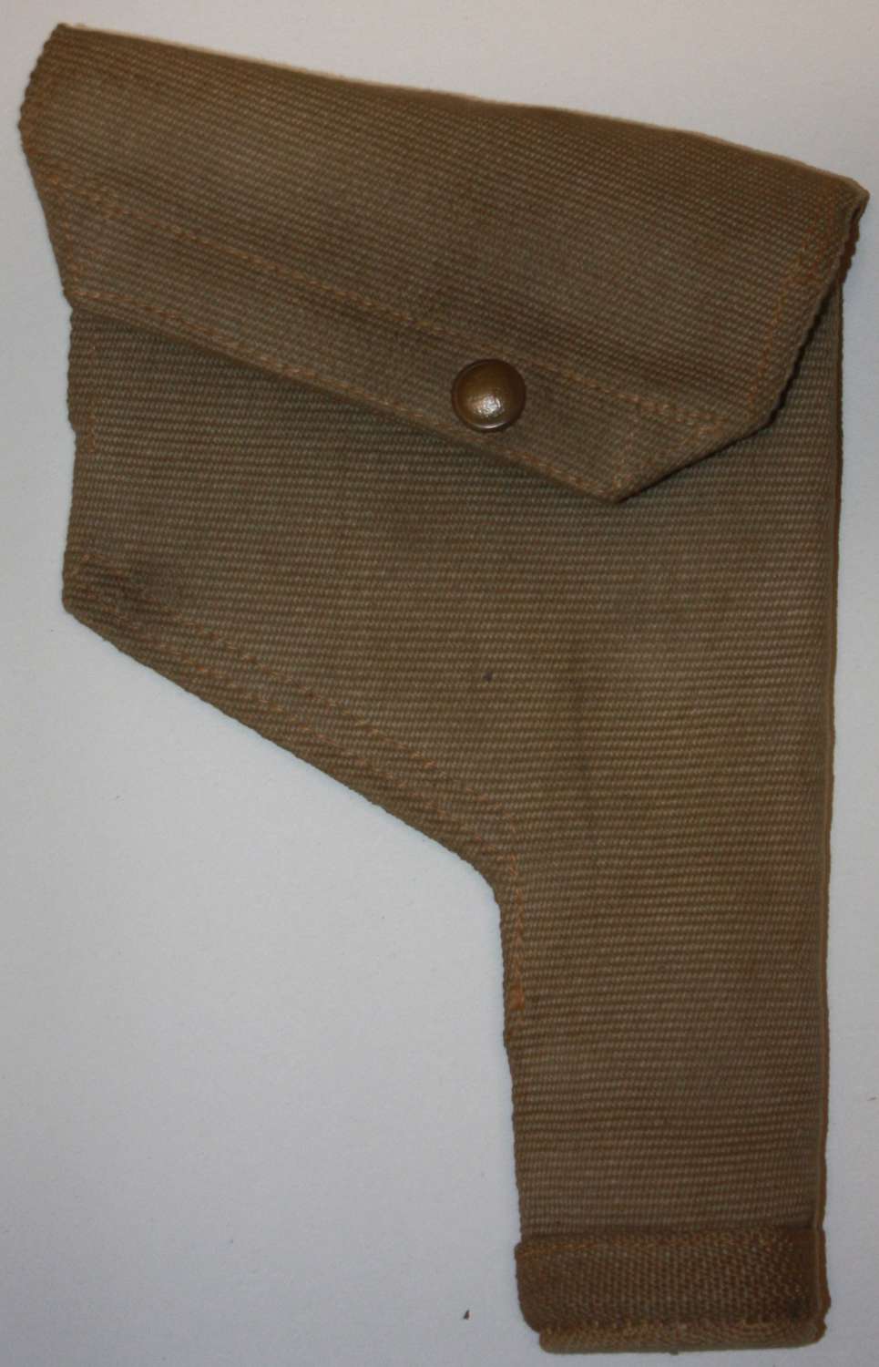 A GOOD 1942 DATED BRITISH 37 PATTERN WEBBING HOLSTER
