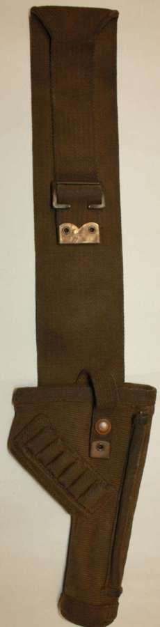 A 1939 DATED BRITSH FULL LENGTH TANK HOLSTER