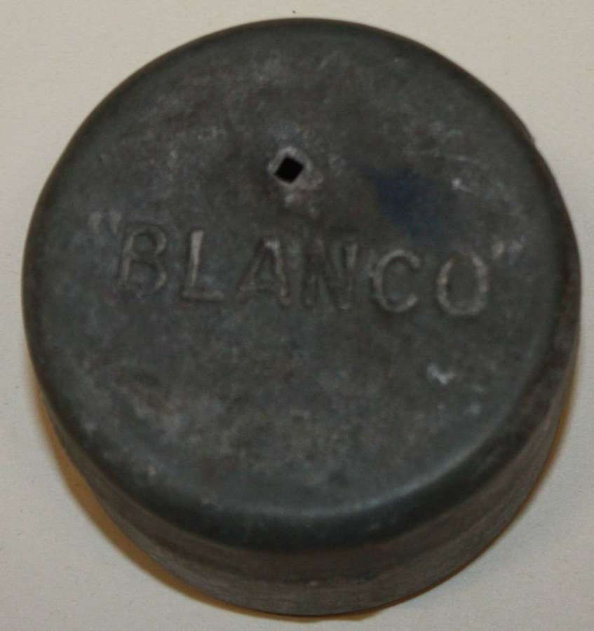 A WWII PERIOD PICKERINGS METAL BLANCO TIN