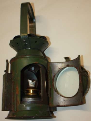 1943 DATED RAILWAY LAMP BRITISH ARMY