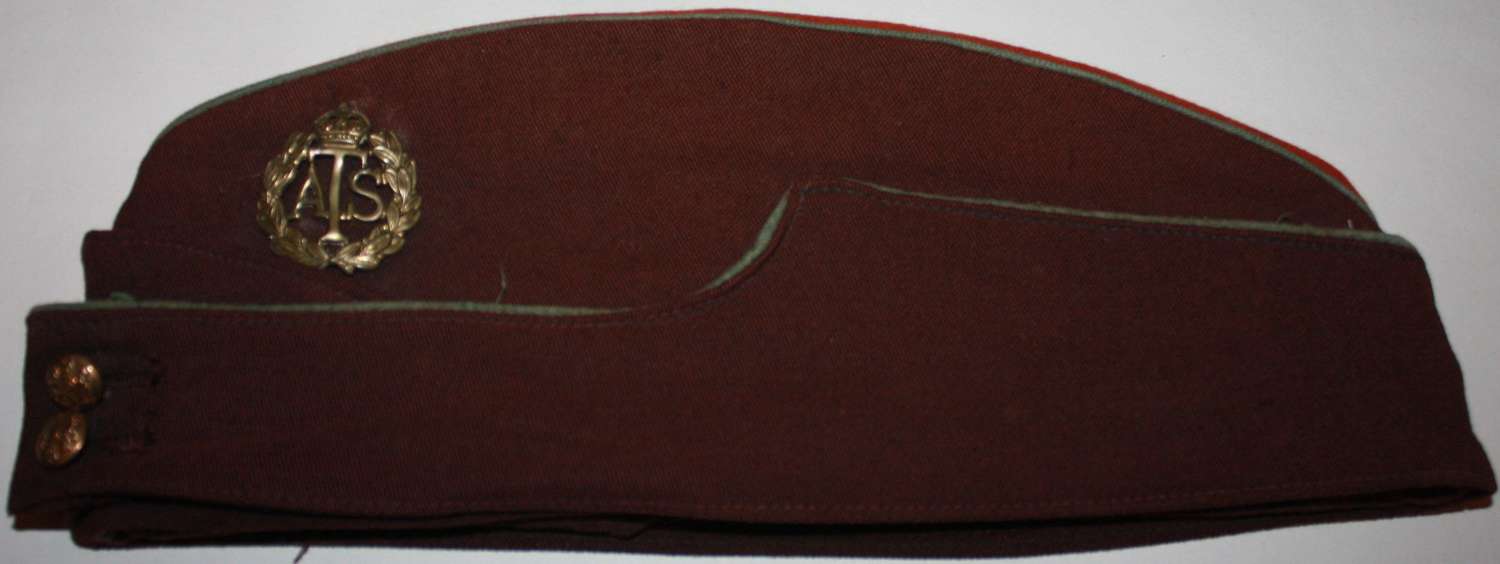 A WWII ATS OTHER RANKS SIDE CAP SIZE 7