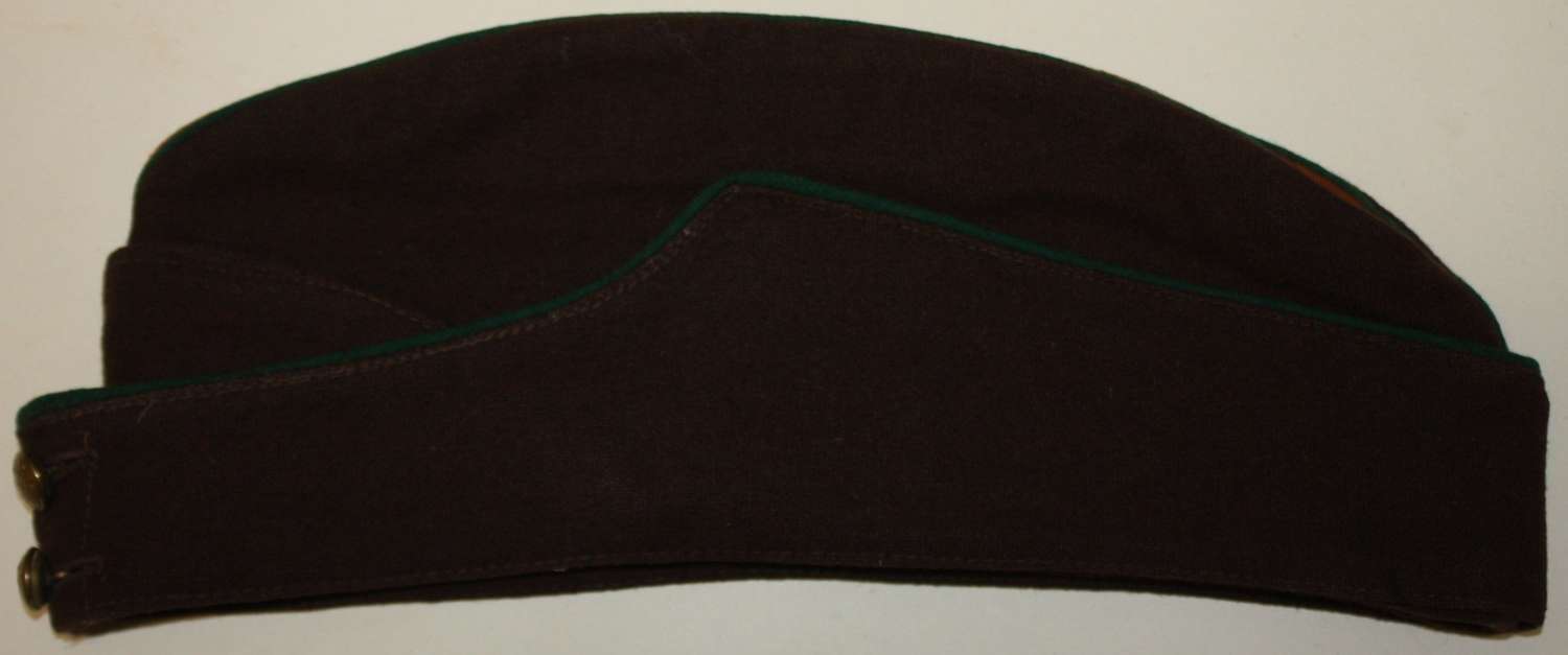 A GOOD WWII ATS COLOURED SIDE CAP