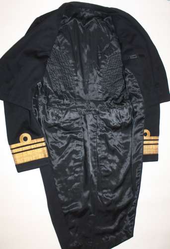 A 1947 DATED VICE ADMARIALS TAIL COAT NEAR MINT UNWORN EXAMPLE