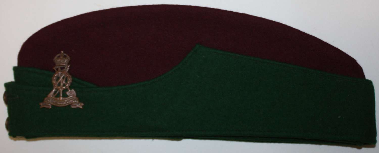 A WWII PERIOD PIONEER CORPS COLOURED SIDE CAP 6 7/8