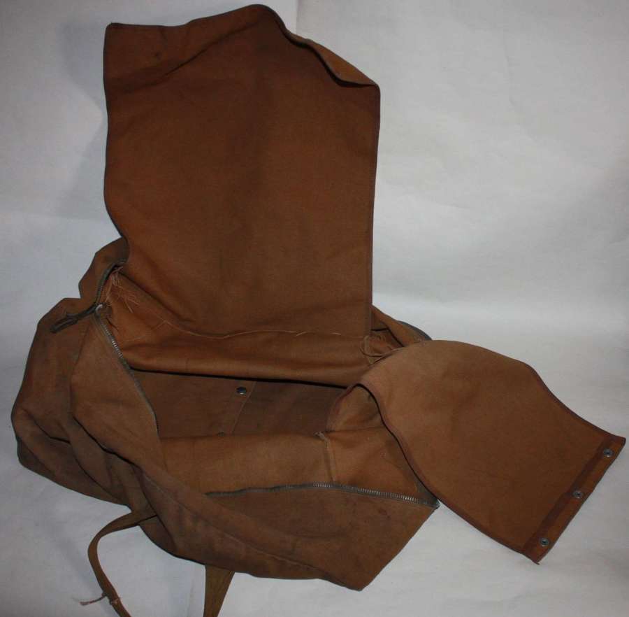 A good used example of the RAF arrow marked parachute bag F/O WRIGHT