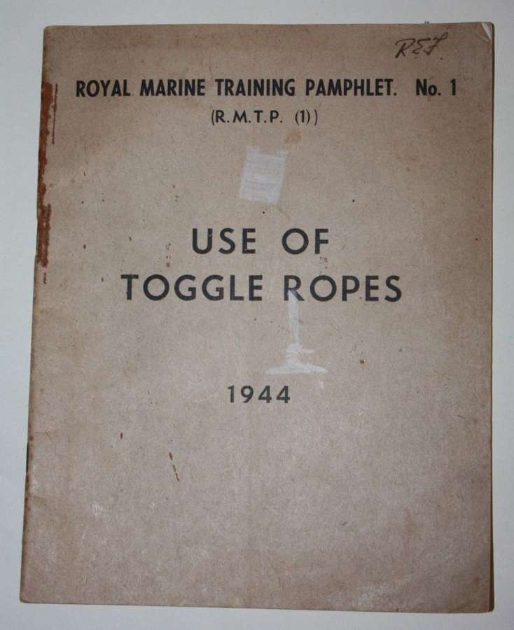 A 1944 DATED TOGGLE ROPE MANUAL