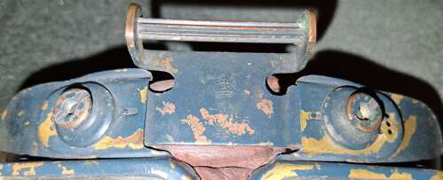 WWII RAF MKVII flying goggles left as found