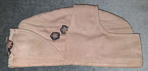 A WWIi Italian fascist officers tan cap